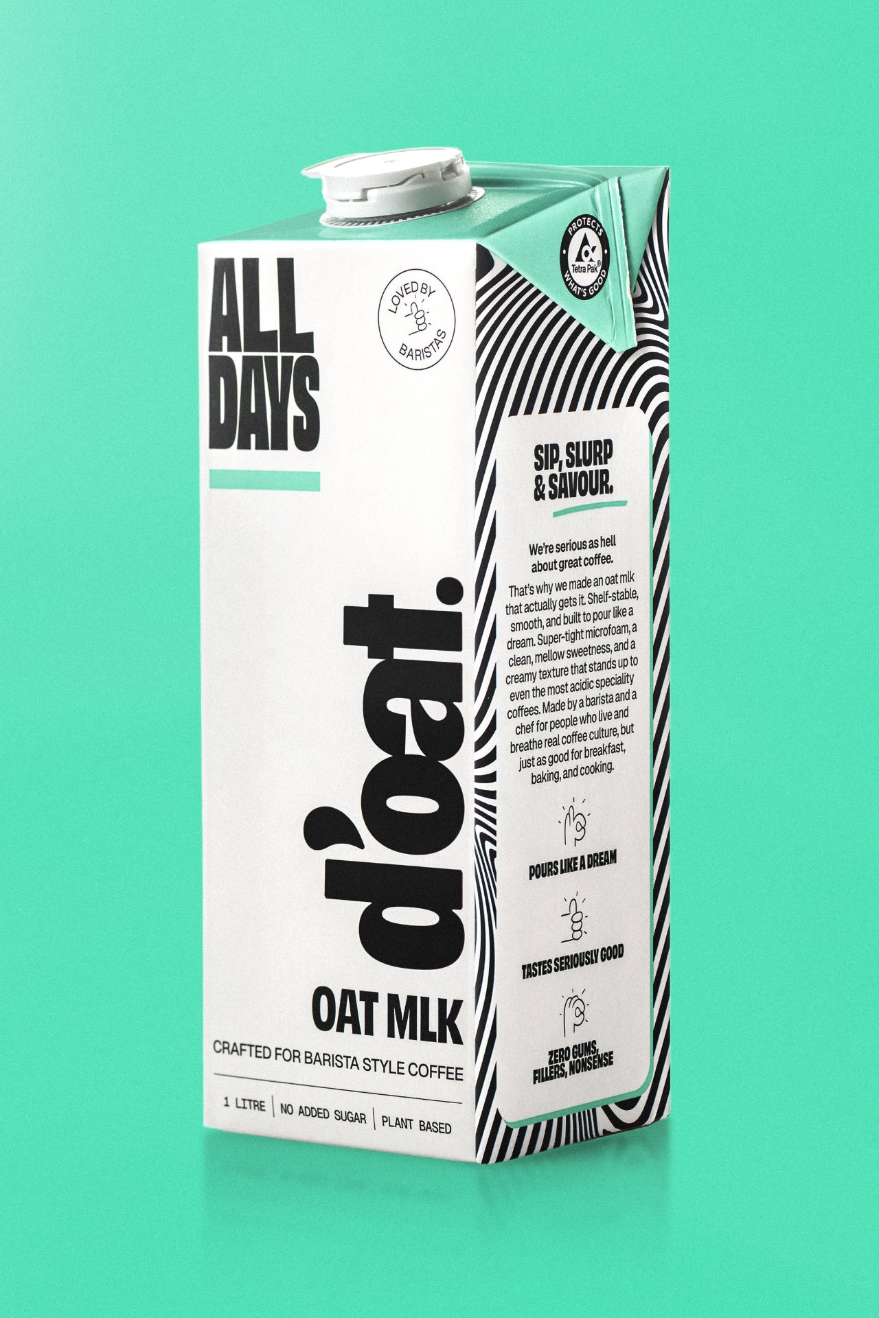 d'oat. 1 litre carton